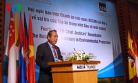 Pembukaan Konferensi meja bundar ke-4 Ketua Mahkamah negara-negara ASEAN tentang lingkungan hidup
