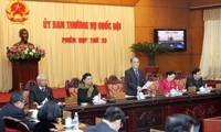 Penutupan persidangan ke-33 Komite Tetap MN Vietnam