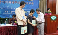 Provinsi Quang Ngai melakukan temu pergaulan kesenian dengan Rombongan Wisma Kesusastraan Jeju, Republik Korea