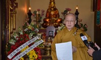 Pagoda Truc Lam Paris mengadakan upacara mendoakan arwah untuk para prajurit yang gugur di pulau Gac Ma