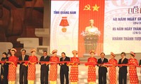 Peringatan ultah ke-85 Hari Pembentukan Komite Partai provinsi dan ultah ke-40 Pembebasan provinsi Quang Nam