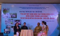 Pameran spesialis tentang kaum wanita Vietnam
