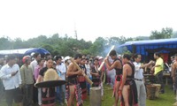Pesta menyambut padi baru dari warga etnis minoritas Raglai