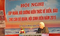Meningkatkan pengetahuan tentang laut dan pulau untuk kader Liga Pemuda dan Asosiasi Mahasiswa di Vietnam Selatan