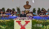 Tilgram ucapan selamat yang disampaikan KS PKV Vietnam kepada Kongres Nasional ke-10 Partai Rakyat Revolusioner Laos