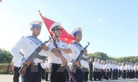 Kabupaten pulau Truong Sa mengadakan banyak aktivitas untuk menyambut Kongres Nasional ke-12 PKV