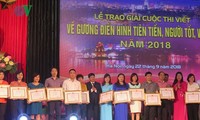 39 œuvres distinguées au 4e Concours d’écriture sur les bienfaiteurs de Hanoï
