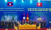 La 41e réunion du comité intergouvernemental Vietnam-Laos à Hanoi
