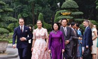 La princesse héritière de Suède en visite au Vietnam