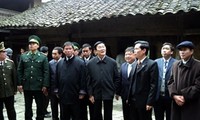 Staatspräsident Truong Tan Sang besucht Ha Giang