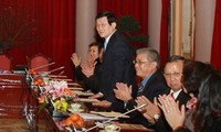 Staatspräsident Sang tagt mit Vertretern des Anwaltsverbands