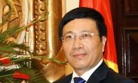 Der vietnamesische Außenminister tagt mit seinem ukrainischen Kollegen