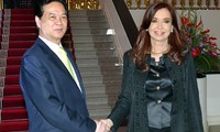Vietnamesische Führung trifft Argentiniens Präsidentin 