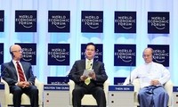 Premierminister Dung hält seine Rede im WEF ostasiatischer Länder 