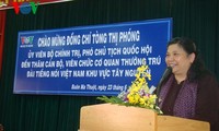 Vize-Parlamentspräsidentin besucht Außenstelle der Stimme Vietnams