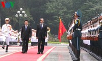 Der bulgarische Präsident Rosen Plewneliew besucht Vietnam