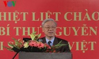 KPV-Generalsekretär Trong trifft Mitarbeiter der vietnamesischen Botschaft in Indien