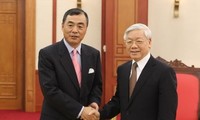 KPV-Generalsekretär Nguyen Phu Trong trifft Chinas Botschafter Kong Xuanyou