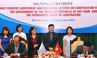 Abkommen und Austauschbrief zwischen Vietnam und dem ständigen Schiedshof
