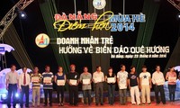 Unternehmer in Danang unterstützen sich an Meer- und Inselaktionen des Landes