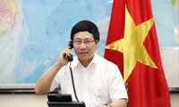 Außenminister Vietnams telefoniert mit französischem Außenminister 
