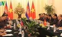 Vietnam-Kambodscha-Gespräch
