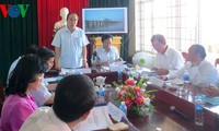 Nguyen Thien Nhan besucht Gemeinde Hoa Quang Nam