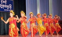 Erhaltung des Ro-bam-Tanzes der Volksgruppe der Khmer. 