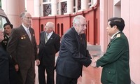 Verteidigungsminister Thanh trifft Veteranen Russlands und Weißrusslands