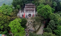 Der Hung-Tempel von oben gesehen