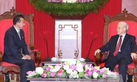 KPV-Generalsekretär Nguyen Phu Trong trifft den nordkoreanischen Botschafter