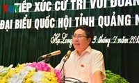 Vize-Premierminister Minh trifft Wähler in der Stadt Halong