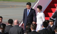 Staatspräsident Chinas beginnt seinen USA-Besuch