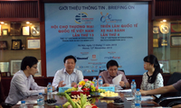 Pressekonferenz zur internationalen Handelsmesse Expo Vietnam 