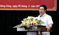 Vize-Premierminister Pham Binh Minh trifft Wähler in Thai Nguyen