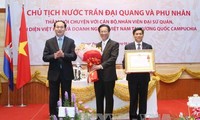 Aktivitäten von Staatspräsident Tran Dai Quang in Kambodscha