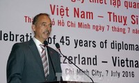 45jährige Aufnahme diplomatischer Beziehungen zwischen Vietnam und der Schweiz