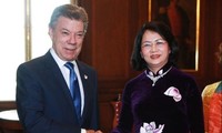 Vize-Staatspräsidentin Dang Thi Ngoc Thinh besucht Kolumbien