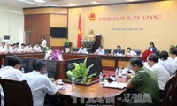Vize-Parlamentspräsident Phung Quoc Hien besucht Kien Giang
