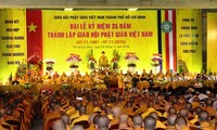 Feier zum 35. Gründungstag des Buddhistenverbands Vietnams
