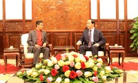 Staatspräsident Tran Dai Quang empfängt Botschafter von Timor Leste