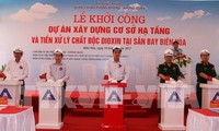 Spatenstich für den Bau der Infrastruktur für Dioxinentseuchung am Flughafen Bien Hoa