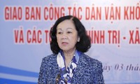 Bilanzkonferenz zur Öffentlichkeitsarbeit der Vaterländischen Front Vietnams