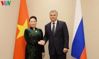 Nguyen Thi Kim Ngan trifft den Vorsitzenden der russischen Staatsduma 