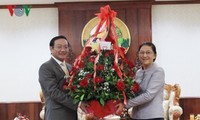 Bunpimay-Fest: Die vietnamesische Führung beglückwünscht die laotische Führung 
