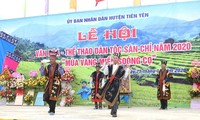 Eröffnung der Kultur- und Sport-Festtage der Volksgruppe San Chi in Quang Ninh