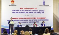 Konsultationsworkshop für freiwilligen Zwischenbericht Vietnams über Umsetzung der UPR-Empfehlungen 