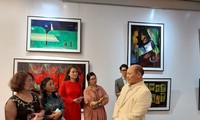 Ausstellung des Malers Ngo Xuan Binh im Museum Hanoi