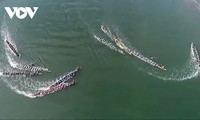 Quang Nam organisiert traditionelles Bootsrennen 2023
