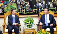 越南公安部部长陈大光会见中国公安部代表团